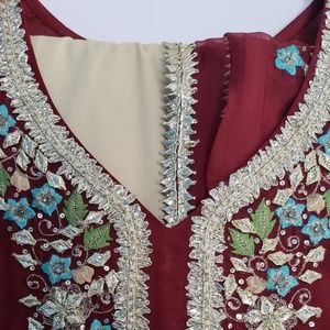 3 peice pakistani dress